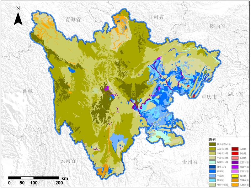 四川省地貌数据的GRID与TIFF格式解析及其在地理遥感服务中的应用